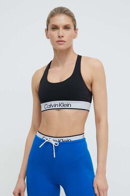 Calvin Klein Performance: Чёрный бюстгальтер 