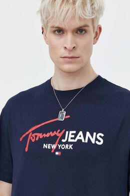 Tommy Jeans: Хлопковая футболка 