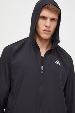 ADIDAS PERFORMANCE: Чёрная куртка 
