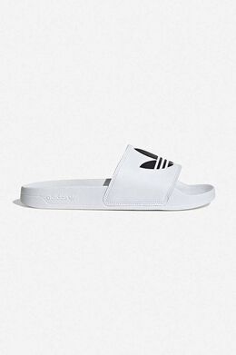 Adidas Originals: Белые шлёпанцы  Adilette Lite