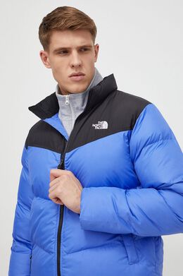 The North Face: Синяя куртка 