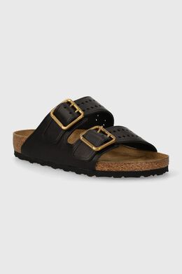 Birkenstock: Чёрные шлёпанцы  Arizona