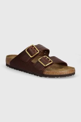 Birkenstock: Коричневые шлёпанцы  Arizona