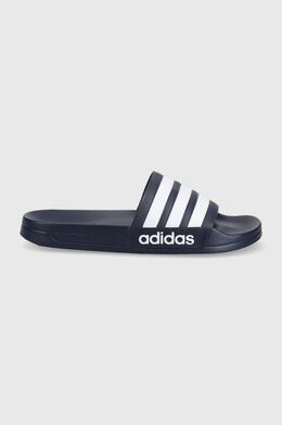 ADIDAS PERFORMANCE: Тёмные шлёпанцы  Adilette