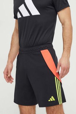 ADIDAS PERFORMANCE: Чёрные шорты  Tiro