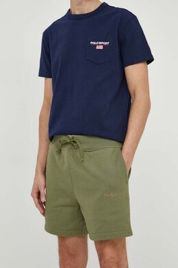 Polo Ralph Lauren: Зелёные шорты 