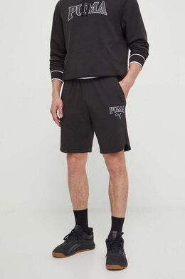 PUMA: Чёрные шорты 