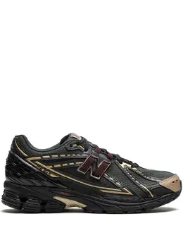 New Balance: Чёрные кроссовки  1906R