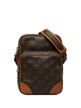 Louis Vuitton Pre-Owned: Коричневая сумка через плечо