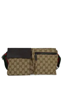 Gucci Pre-Owned: Коричневая сумка