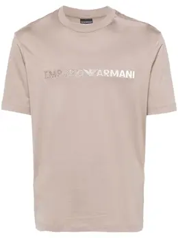 Emporio Armani: Хлопковая футболка 