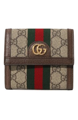 Gucci: Бежевый кошелёк 