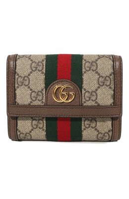 Gucci: Бежевый кошелёк