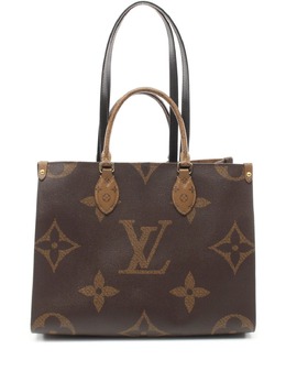 Louis Vuitton Pre-Owned: Коричневая сумка-шоппер