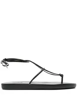 Ancient Greek Sandals: Чёрные сандалии 