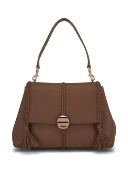 Chloé: Коричневая сумка-шоппер 