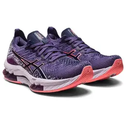 ASICS: Фиолетовые кроссовки  Gel