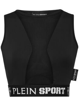 Plein Sport: Чёрный топ 