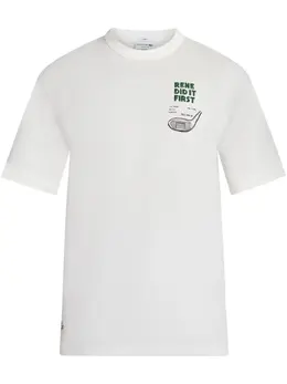 Lacoste: Футболка с принтом 