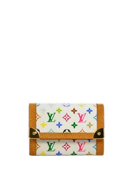 Louis Vuitton Pre-Owned: Белый кошелёк