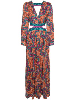 DVF Diane von Furstenberg: Длинное платье 