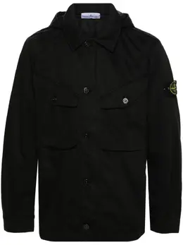 Stone Island: Куртка  Compass с капюшоном