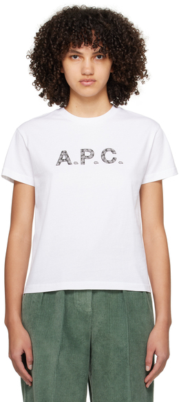 A.P.C.: Белая футболка 