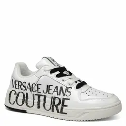 Versace Jeans Couture: Белые кеды 