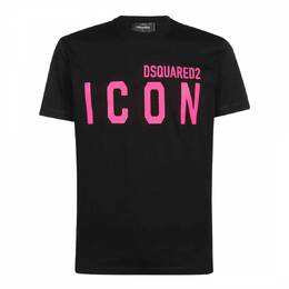 DSquared2: Чёрная футболка  Icon