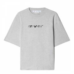 Off-White: Хлопковая футболка