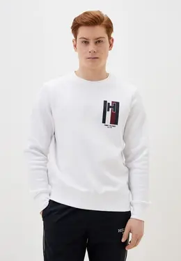 Tommy Hilfiger: Белый свитшот 