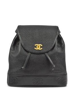 CHANEL Pre-Owned: Чёрный рюкзак