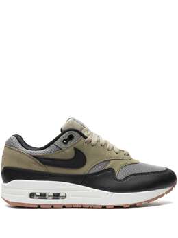 Nike: Кроссовки  Air Max 1 цвета хаки