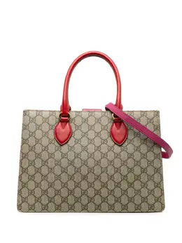 Gucci Pre-Owned: Коричневая сумка-шоппер