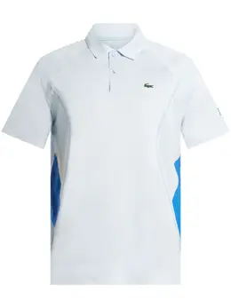 Lacoste: Белое поло Djokovic