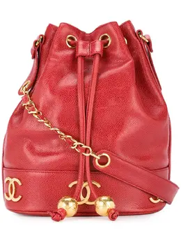 CHANEL Pre-Owned: Красная сумка 