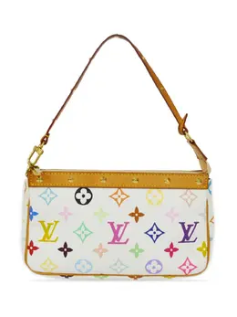 Louis Vuitton Pre-Owned: Белая сумка 