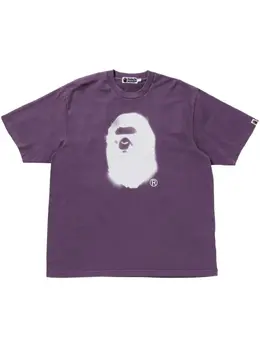 A BATHING APE®: Хлопковая футболка 