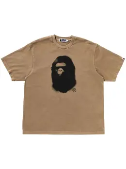 A BATHING APE®: Хлопковая футболка 