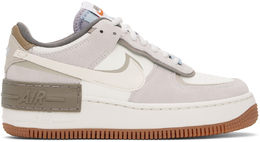 Nike: Серые кроссовки  Air Force 1 Shadow