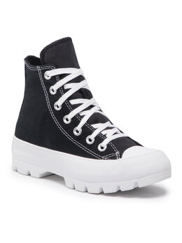 Converse: Чёрные кроссовки 