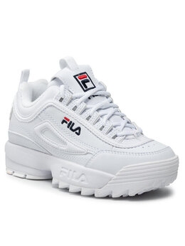 Fila: Белые кроссовки 