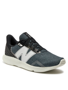 New Balance: Чёрные кроссовки 