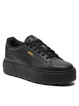 PUMA: Чёрные кроссовки 