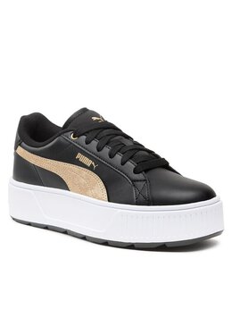 PUMA: Чёрные кроссовки 