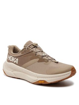 HOKA: Коричневые кроссовки 