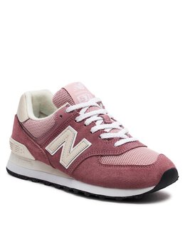 New Balance: Фиолетовые кроссовки 