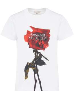 Alexander McQueen: Хлопковая футболка