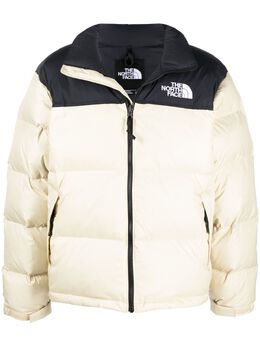 The North Face: Чёрная куртка  Logo