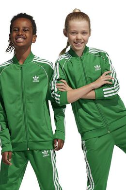 Adidas Originals: Зелёная толстовка  Originals